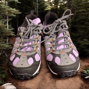 Merrell Women's Purple and Gray Sneakers size 8.5